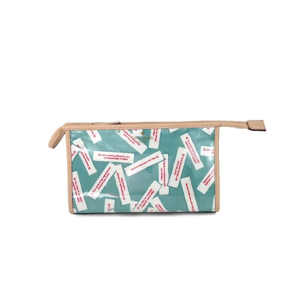 Kate Spade 'Fortunes' Medium Heddy Travel Cosmetic Case, Dusty Jade - Picture 1 of 7